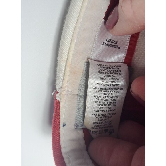 Vintage Nike 6-Panel Flex Fit Hat Red White Blue Swoosh Logo Just Do It Collect - Picture 8 of 10